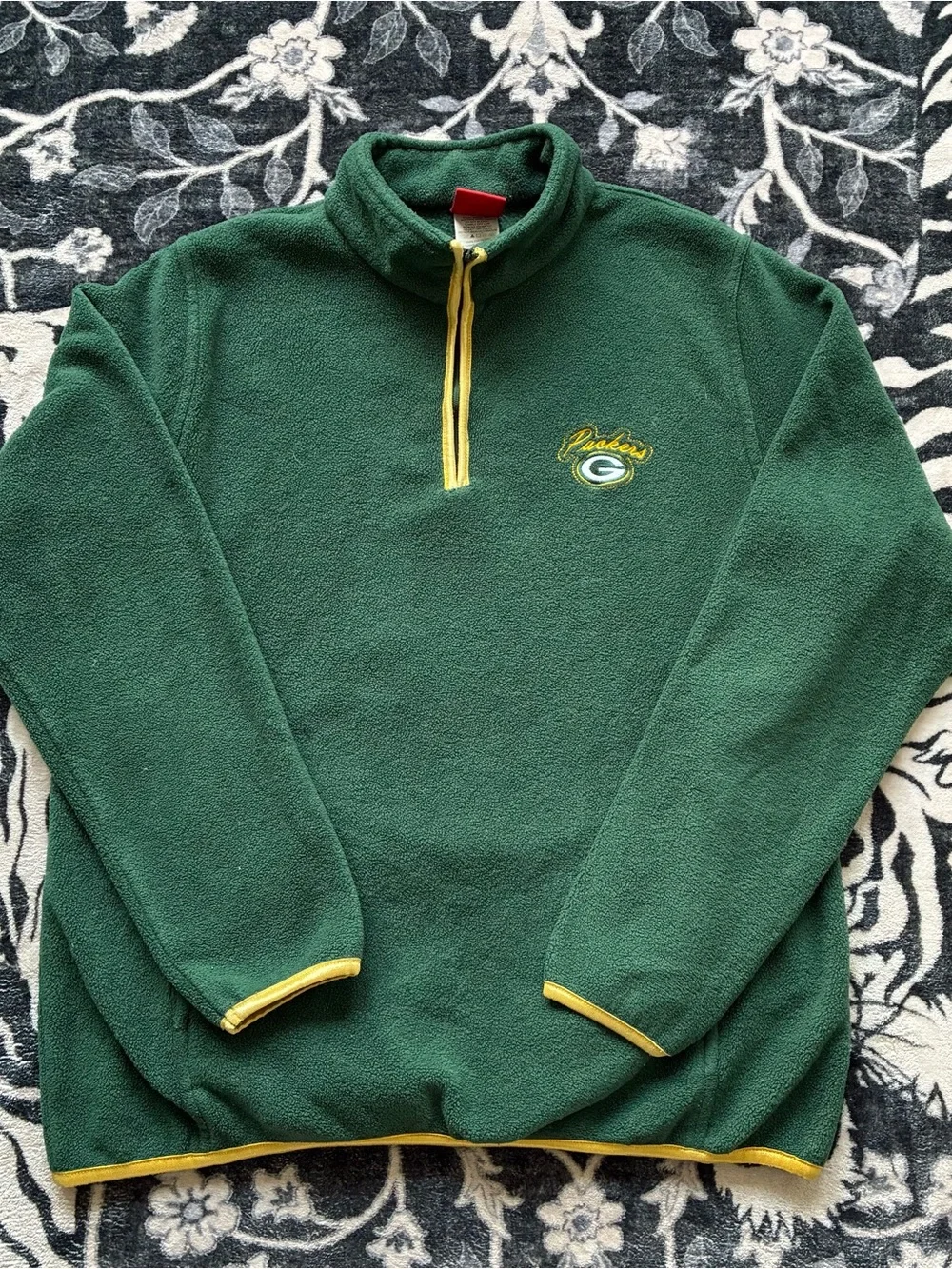 002 - WOMENS VINTAGE 00s GREEN BAY PACKERS Y2K NFL FLEECE JACKET